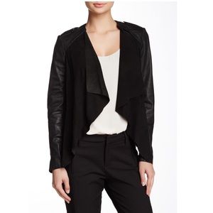 Muubaa Lupus Draped Goat Leather Biker Jacket 10